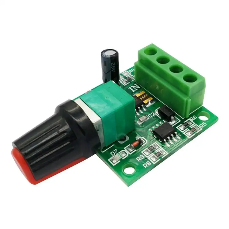 Motor Speed Regulator PWM DC Motor Speed Governor DC Motor 2A Speed Controller Module Speed SwitchVoltage Regulator