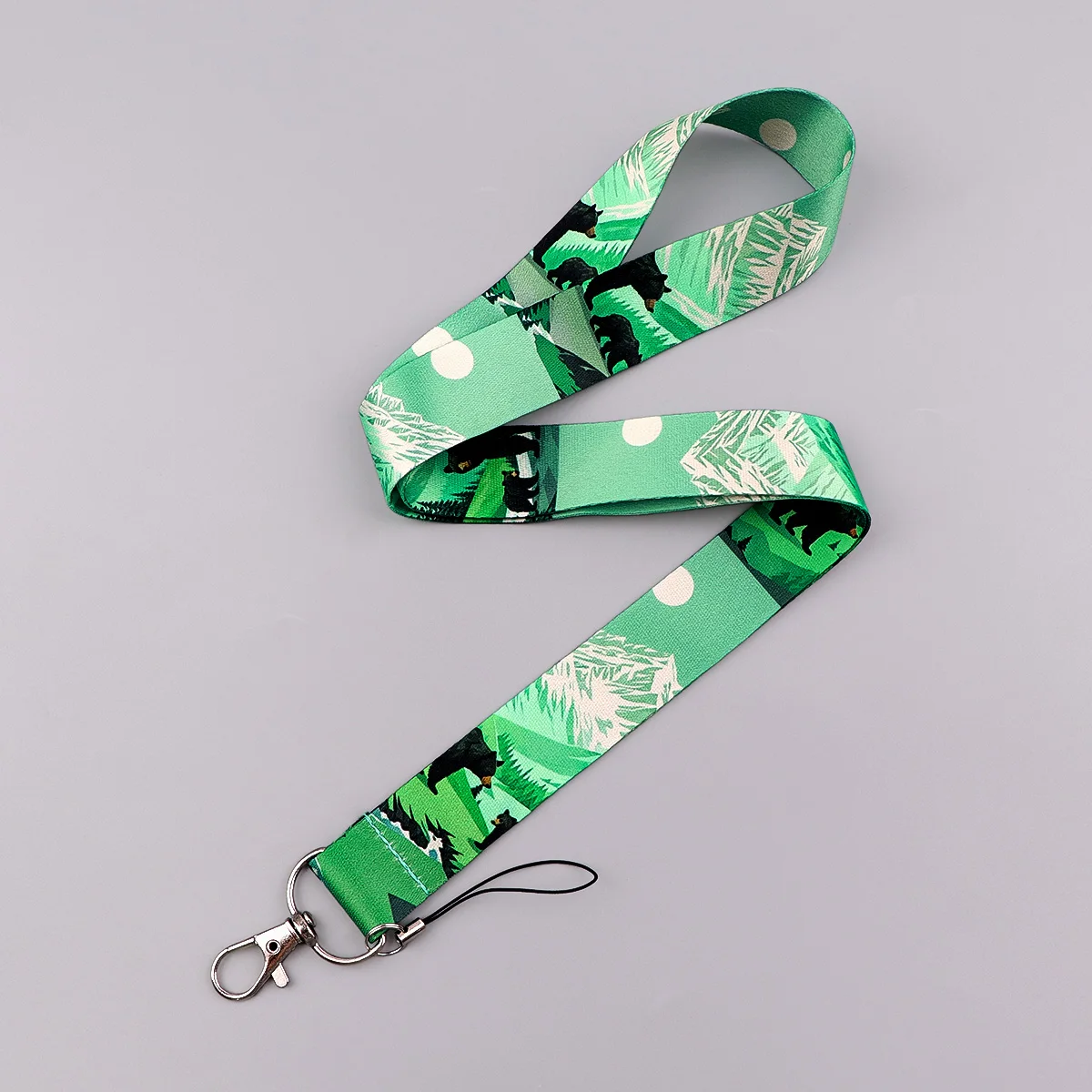 

Ремешок с мультяшным медведем, лесной шейный ремешок для ключей, удостоверения личности, ремни для мобильного телефона, держатель для бейджа, сделай сам, подвесная веревка, шейный ремешок, аксессуары