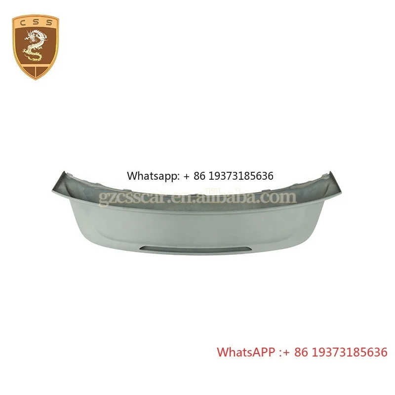 For Porsche 911 991.2 Model Upgrade GT3 Fiberglass Rear Ducktail Spoiler Wing