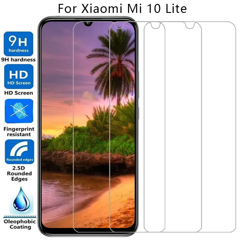 Защитная пленка для экрана xiaomi mi 10 lite 5g, защитное закаленное стекло на xiaomi 10 mi10 10lite Light Film xiomi xiami xaomi xioami