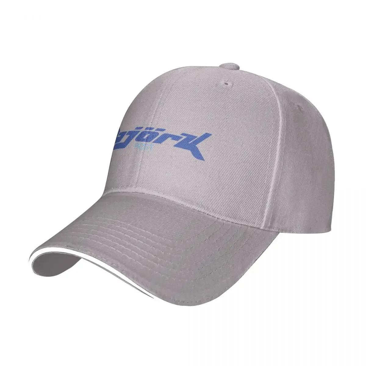 Bjork Post Vintage Logo (Blue / Light Blue) Cap Baseball Cap Military cap man hat for man Women's