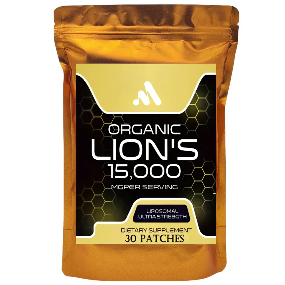 

Прозрачные пластыри Lions Mane Mushroom способствуют близорукости, фокусиру и память 30 пластырей