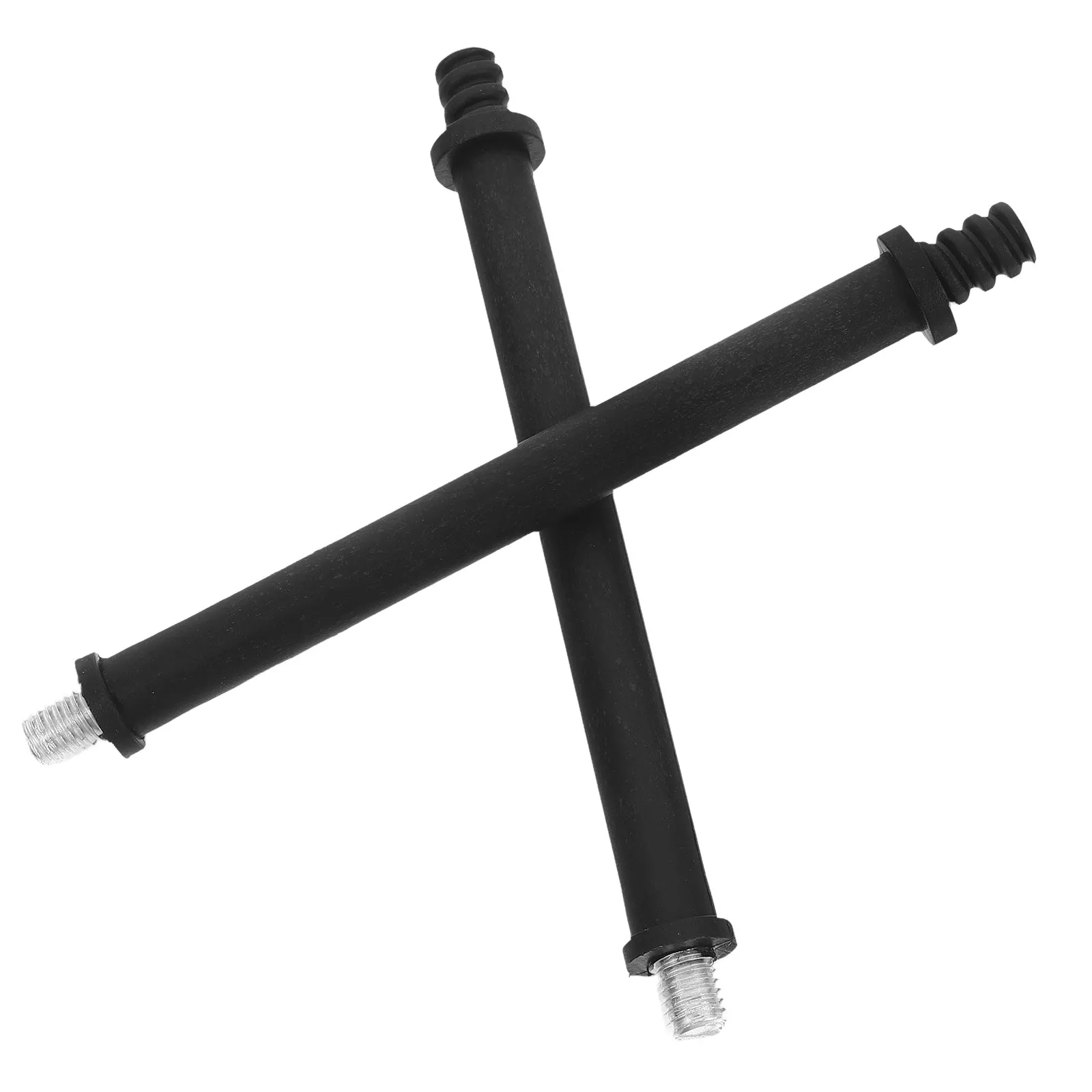 

2 шт. сменных ручек для туалетной щетки, прочные пластиковые ручки с железными элементами для щеток, универсальные, простые в обслуживании