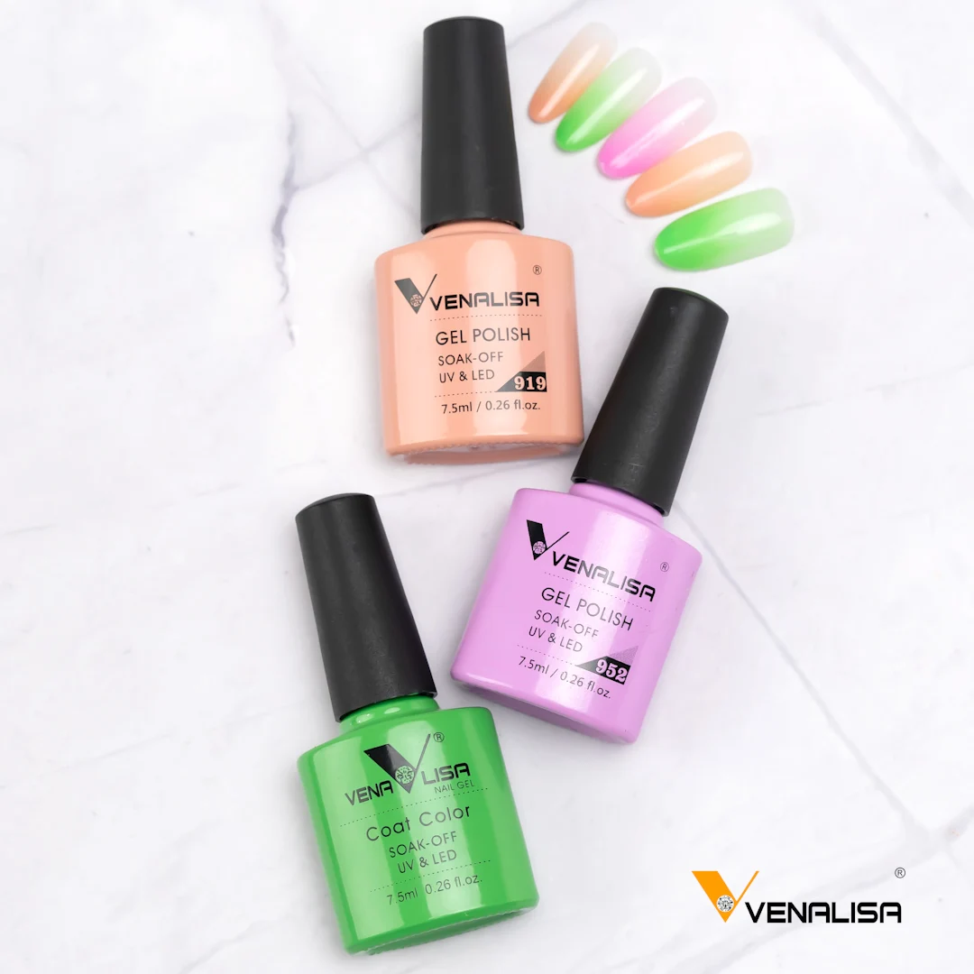 Venalisa-Verniz Gel Verniz para Manicure, Verniz Laca, LED, UV, Soak Off, CANNI, Novos Produtos, Fábrica