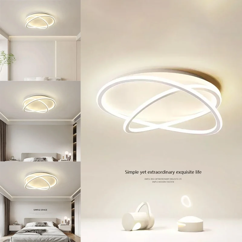 

Modern LED Ceiling Lamp Chandelier for Living Room Dining Room Bedroom Study Balcony Lights Indoor Home Lighting Fixtures