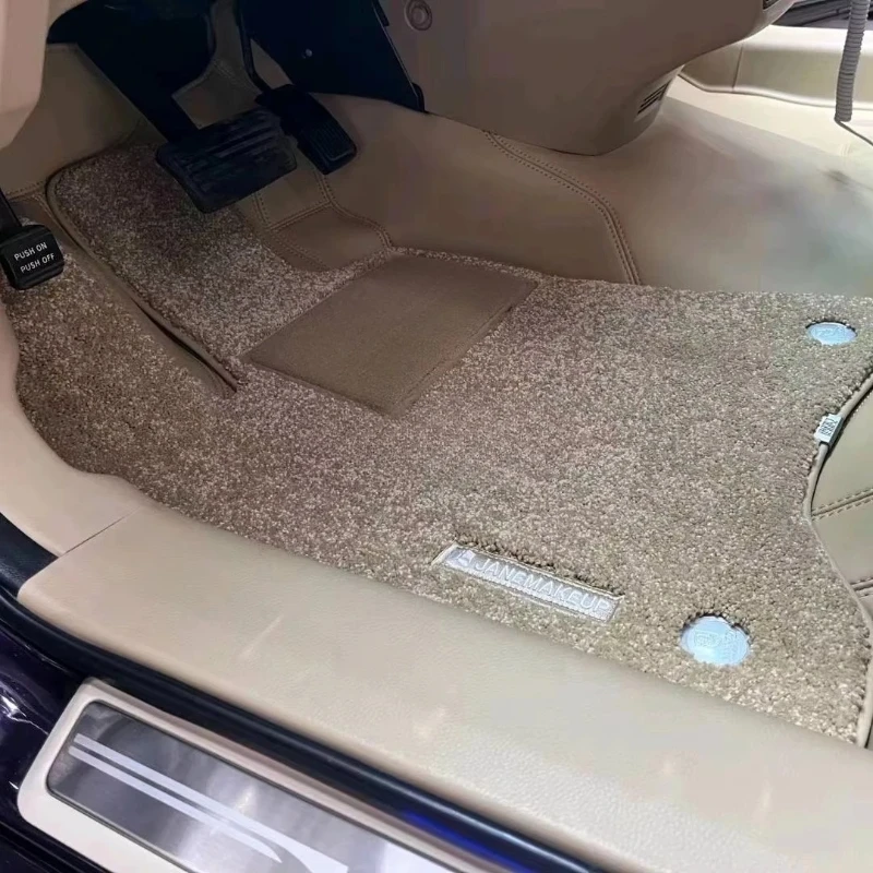 

Accessories Luxury waterproof and non-slip double-layer car floor mat carpet
