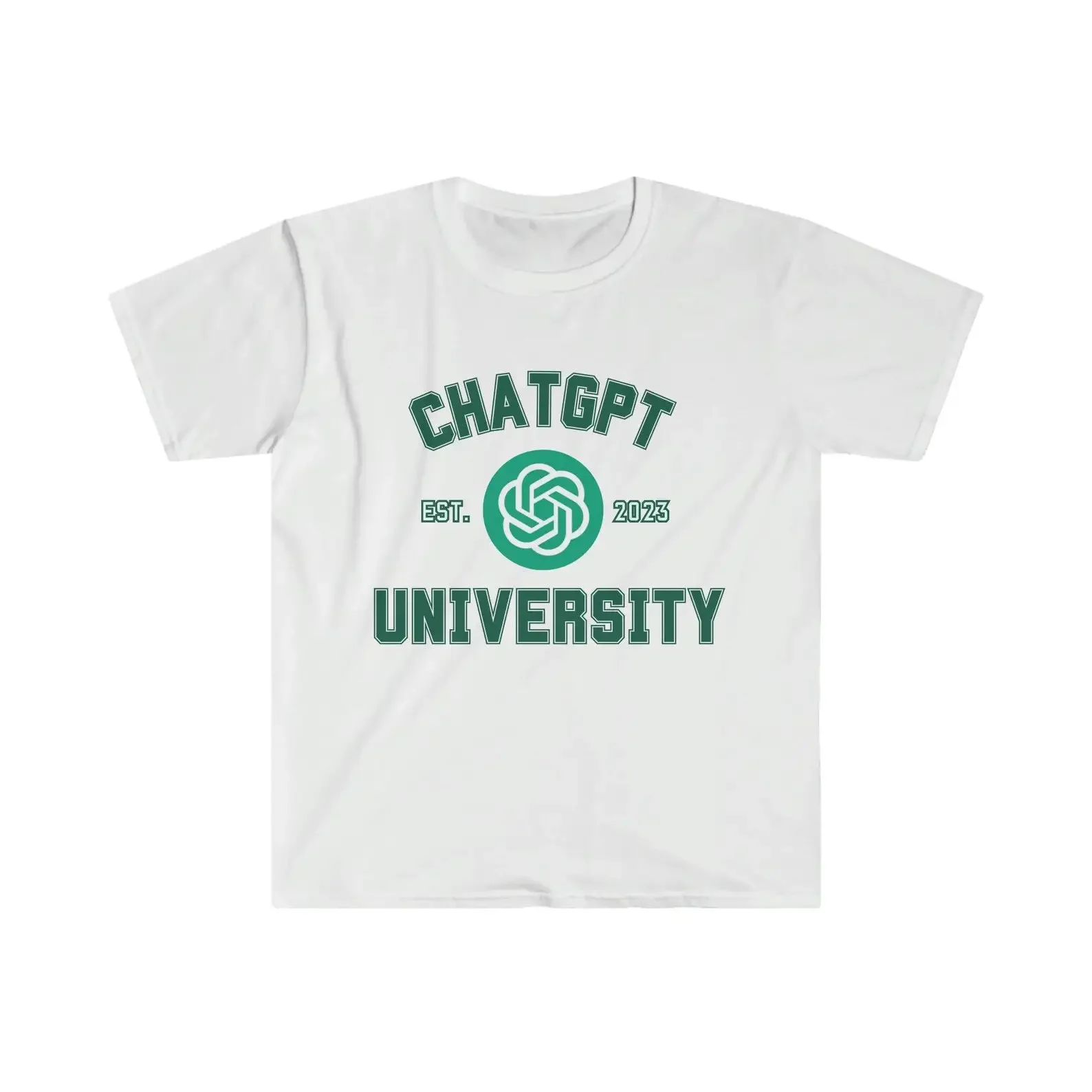 Chatgpt University Shirt  Aesthetic Clothes Vintage Clothes Graphic Tee