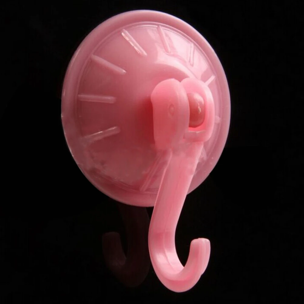 

Adhesive Hooks Vacuum Suction Cup Hook For Wall Glass Surface Removable No Damage Clothing Bags Towels Robes Home Work