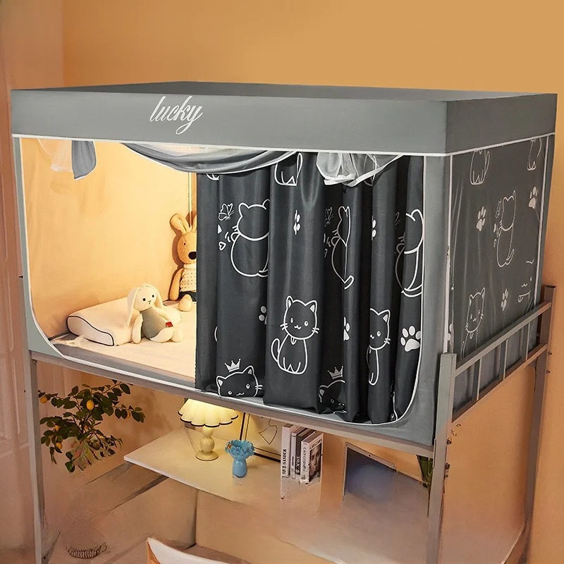 

Universal Student Dormi Bed Bug Net 90cm Height Sunade Curtain Partition Upper And Lower Bed Frame Mosquito Net