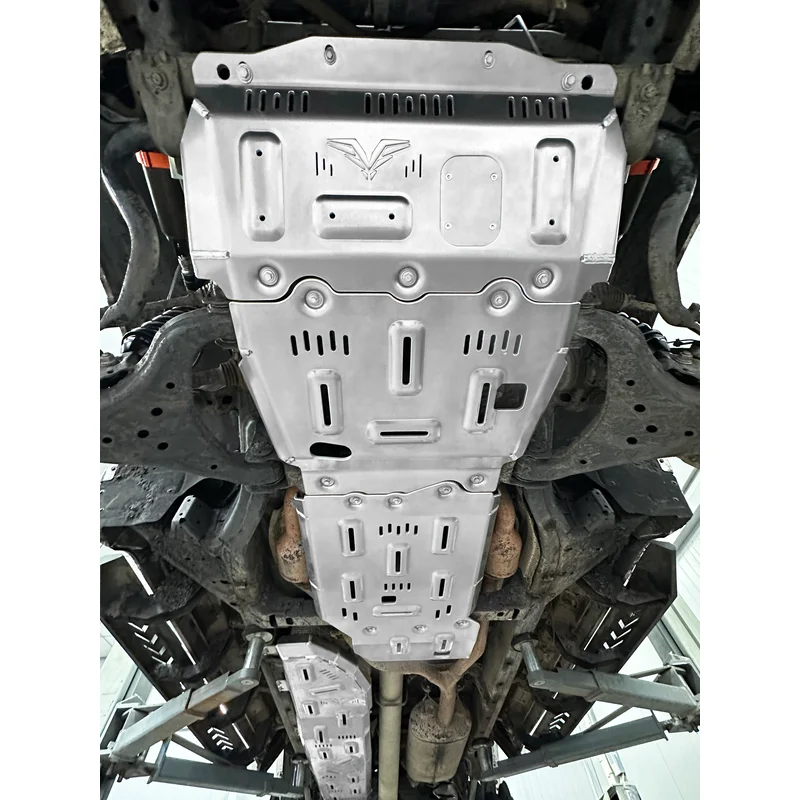 Al-Mg سبيكة تويوتا تندرا حماية الهيكل السفلي على الطرق الوعرة لوحة التزلج للمركبات #6