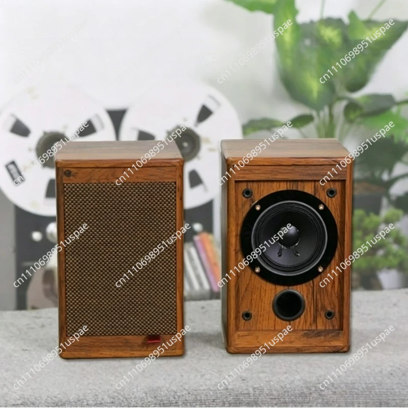 4 Inch Full Range HiFi Speaker Premium Bookshelf Speaker High Fidelity Audio System