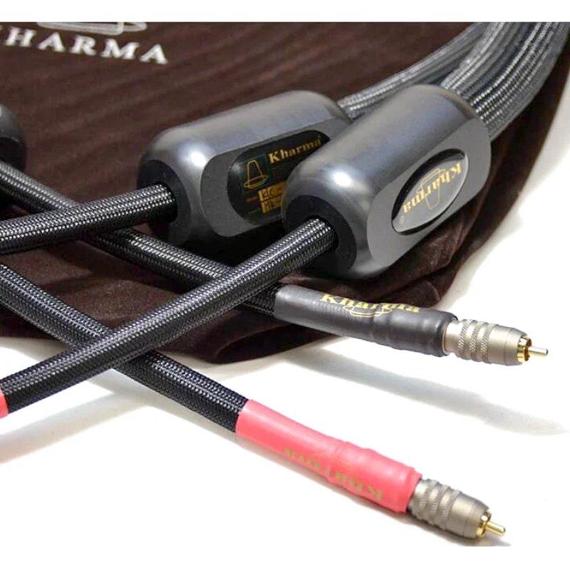 Hifi audioSupreme Reference Kharma KIC-SR-1B RCA Interconnect cable rca audiophile cable