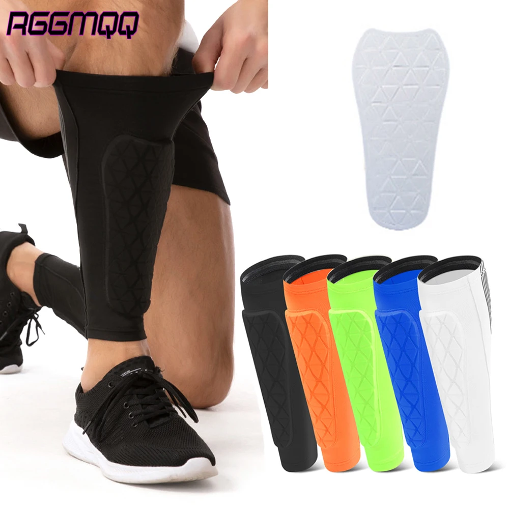 

1PCS Soccer Shin Guards Pads for Youth Adult,Calf Compression Sleeve with Honeycomb Pads,Support for Shin Splint Baseball Boxing