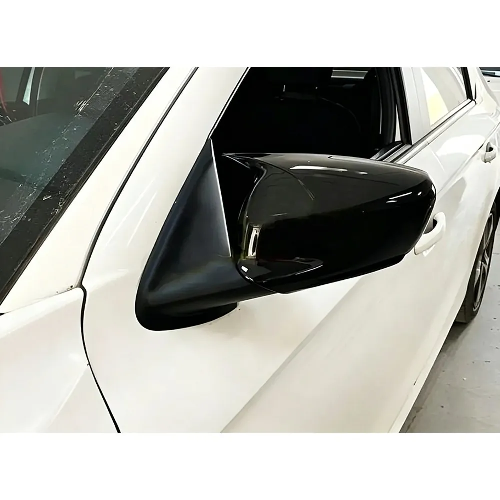 Immagine 5: Per Peugeot 301 2012-2018 e Citroen C-Elysee 2014-2018, 2x Adesivi per Auto, Copertura Specchietto Retrovisore Laterale, Calotta Esterna Decorativa