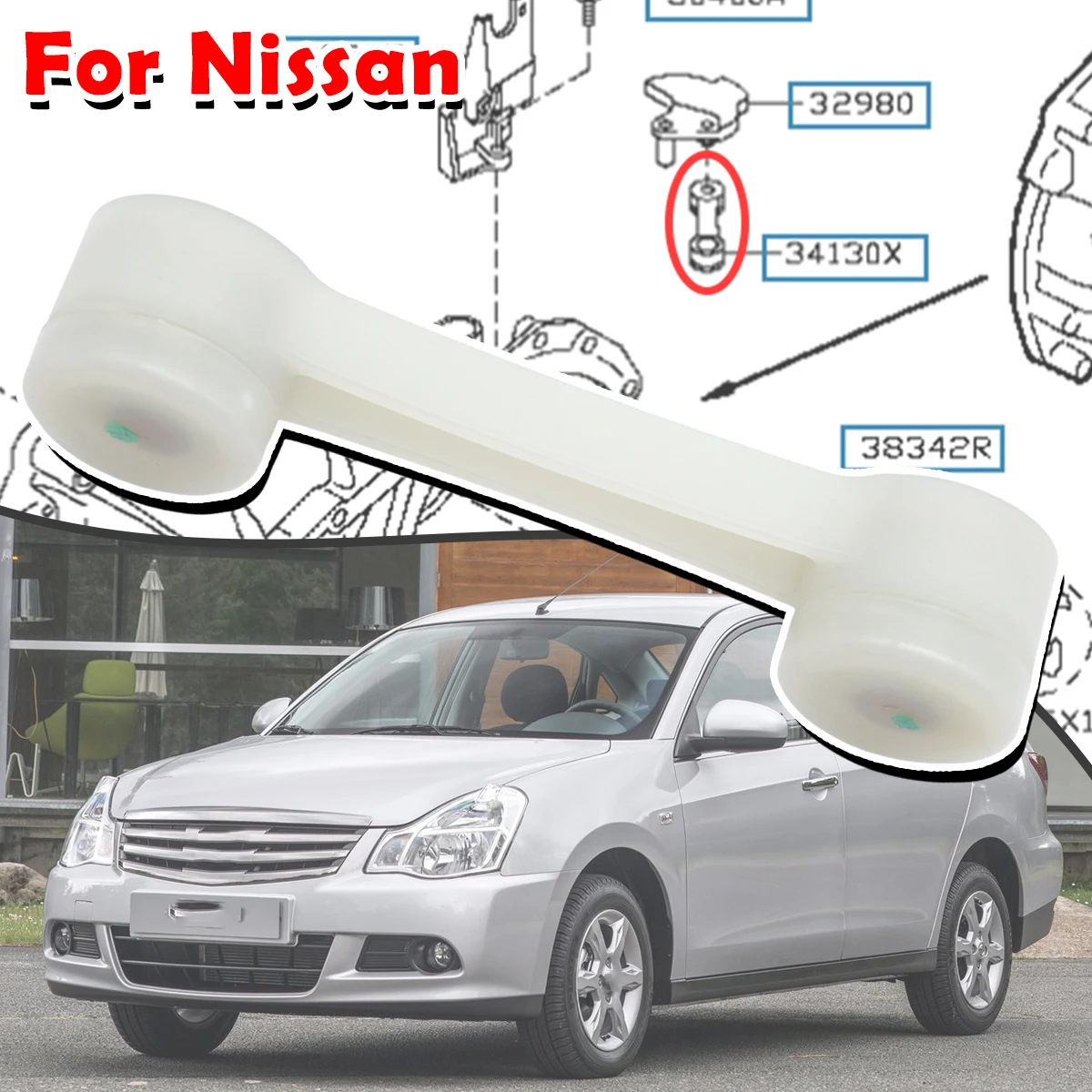 

Handheld Wave Box Shift Transmission Connecting Rod Shift Linkage Rod Assy Control Link For Nissan SYLPHY SUNNY LIVINA TIIDA