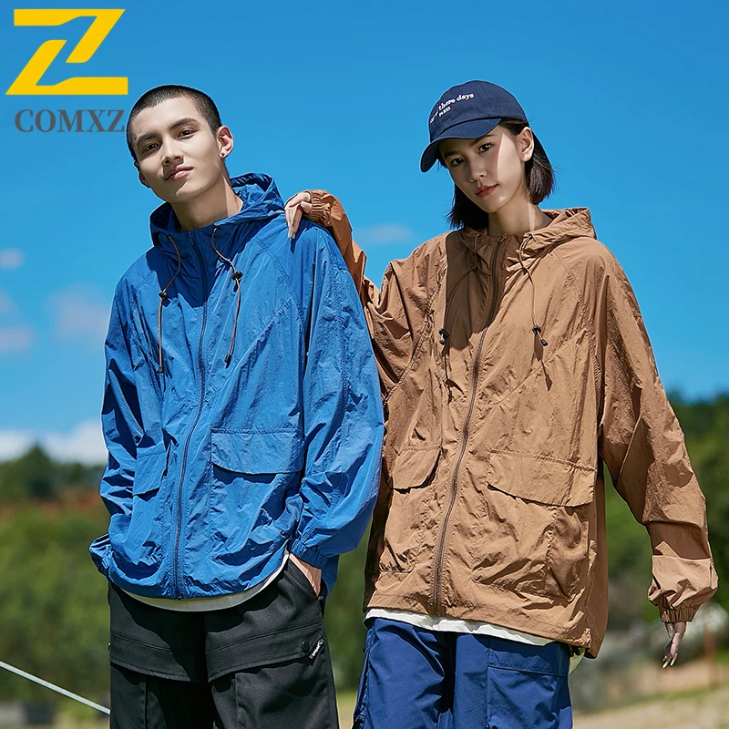 

UPF50+ Ice Silk UV Protection Jacket Lightweight Breathable Outdoor for Men Women sun-proof clothing Summer Fishing Camping