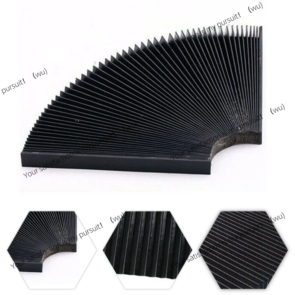 CNC machine tool protective dustproof waterproof cloth, bellows cover 130MM-300MM can stretch 1.5M flexible protection plane