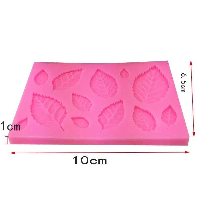 Tree Maple Leaf Silicone Mold Fondant Cake Decorating Tools Chocolate Baking Mould 3D Sugarcraft Resin Clay Homemade Bakeware