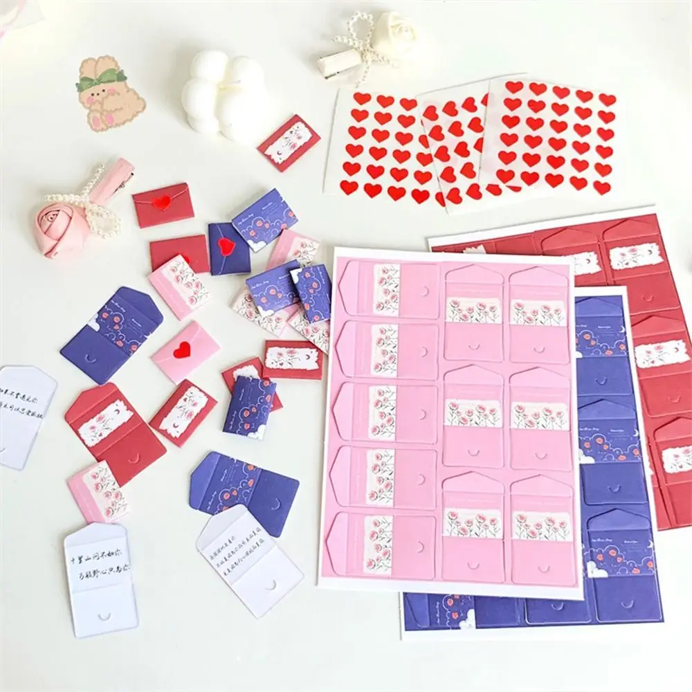 99 وعد/بركات/للقيام بقوائم مجموعة بطاقات رسائل حب صغيرة يمكنك صنعها بنفسك هدايا مفاجئة مصنوعة يدويًا ورق رسالة حب مصنوع يدويًا