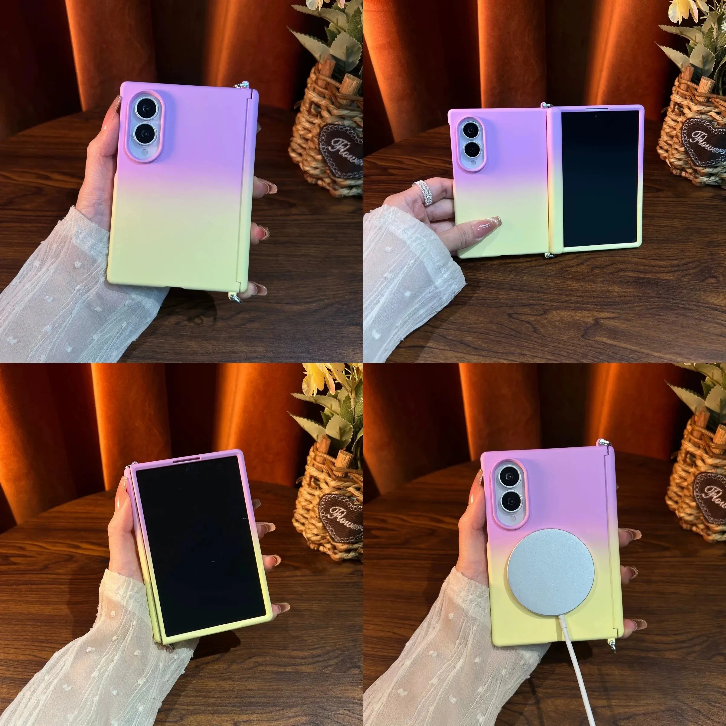 For Samsung Galaxy Z Fold 8 Wide Case Shockproof Magnetic Protective Phone Cover For Samsung Galaxy Z Fold 8 High Quality Shell