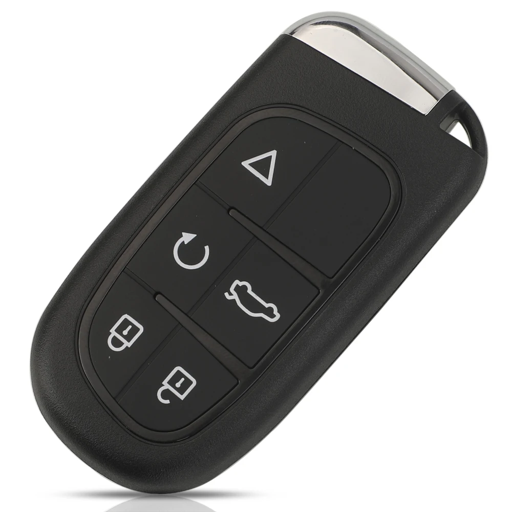 Jingyuqin 1 ชิ้น/ล็อต 5 ปุ่ม Xhorse XSJP01EN XM38 Series สมาร์ทรีโมทคีย์สําหรับรถจี๊ปประเภท 2 สไตล์ Universal Smart Key