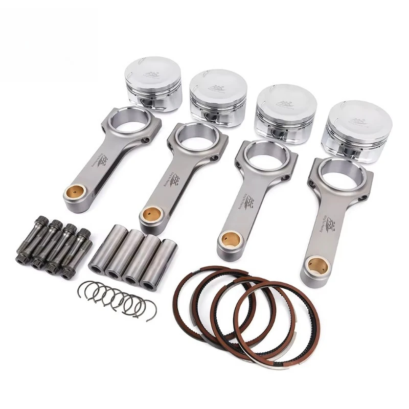 مجموعة وصلة المكبس المزورة عالية الأداء لسباق المقاومة AXX BWA BWE BPY EA113 2.0 TSI TFSI