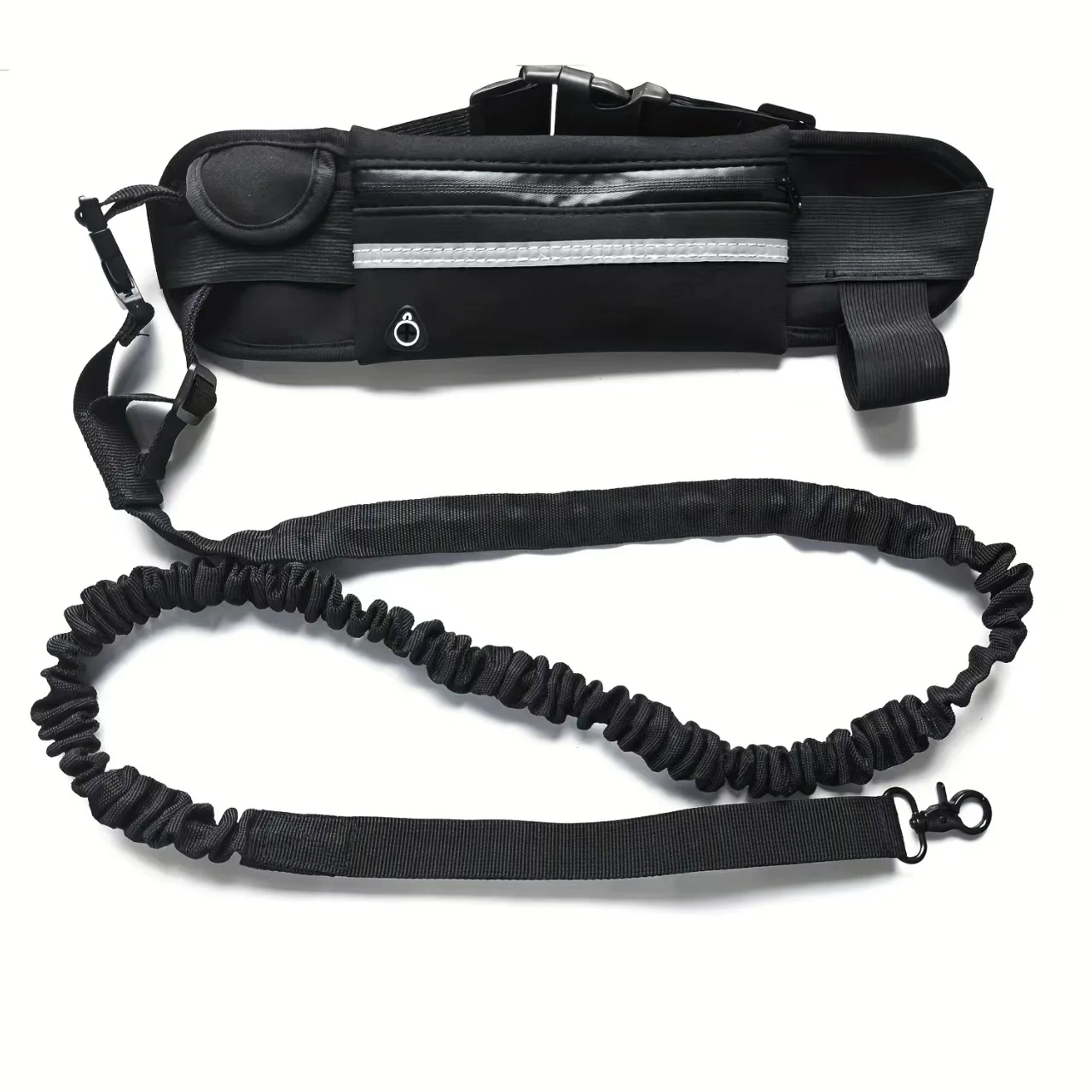 Tragbare Outdoor-Sport-Hüfttasche mit einziehbarer Hundeleine zum Wandern und Laufen - Hundeleinen-Hüfttasche – Detail 5
