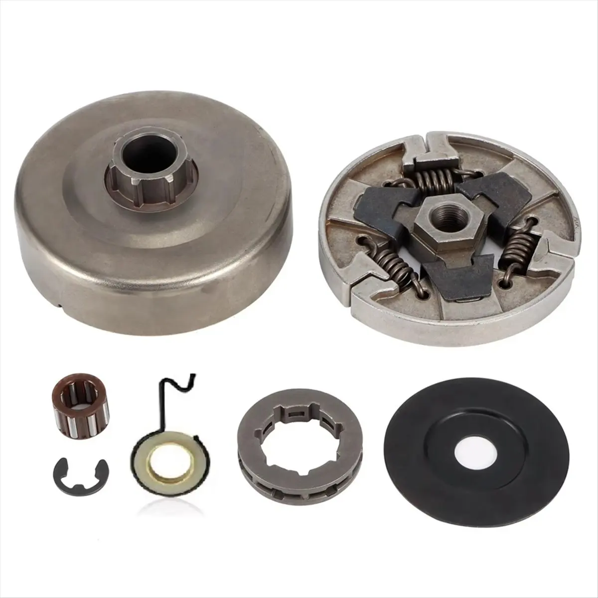 ABNH 3/8in-7 Clutch Drum Rim Sprocket Assembly Kit for MS660 066 064 MS640 MS661 Electric Saw