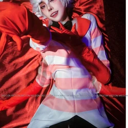 Anime Hazzbin Angel Dust Hotel Costume Cosplay Spider AD Abito unisex Vestiti a quattro gambe Uniforme Angelo Sexy Festa di Halloween Hasbin