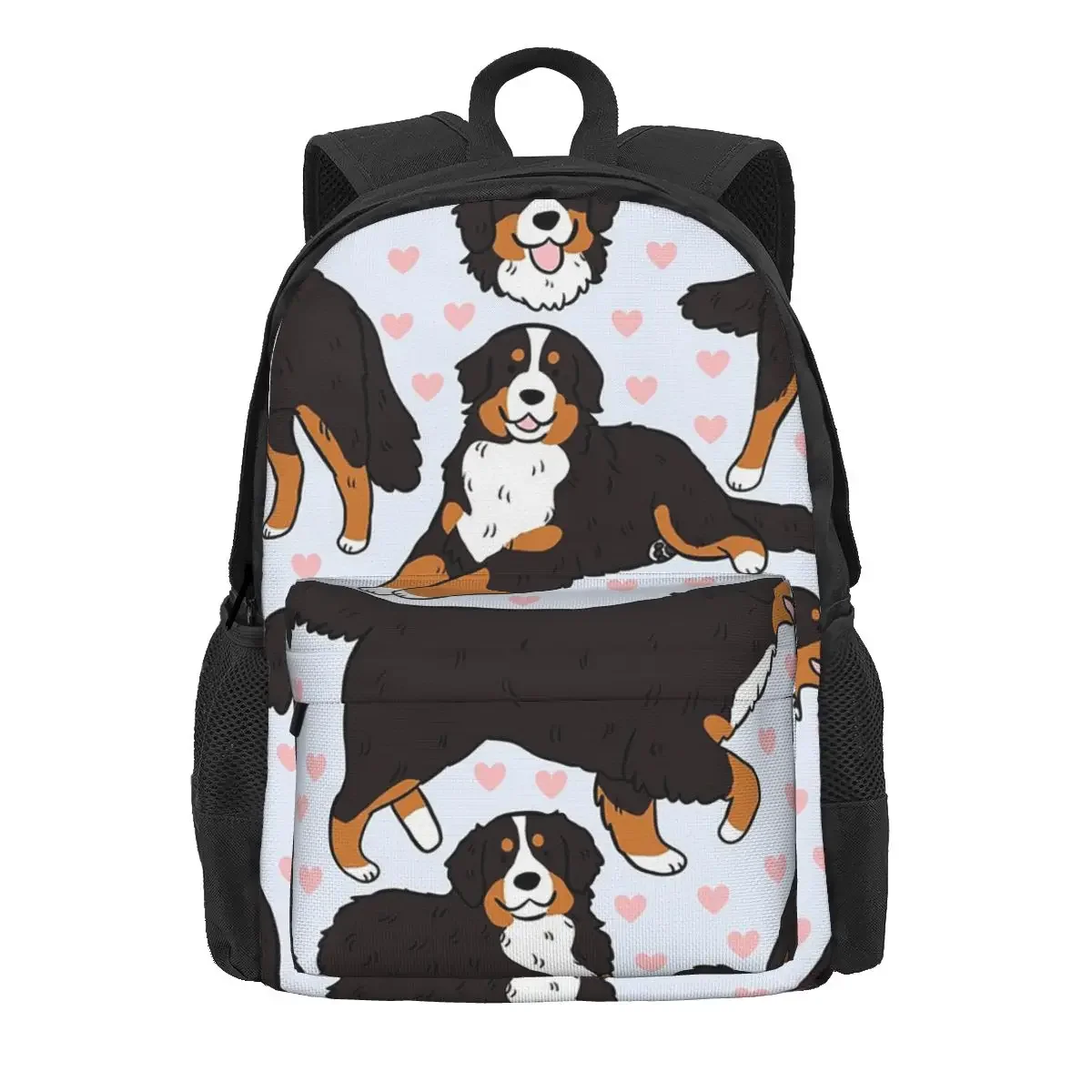 Sac à dos de chien de montagne bernois pour enfants, sac à dos de voyage, sac à dos initié, sac à dos de dessin animé mignon, cartable pour étudiants, garçons et filles