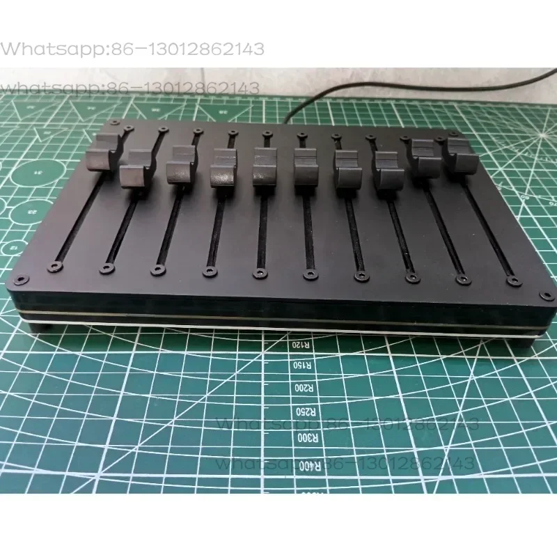 new   10-way Fader Can Customize CC Information USB Interface Music Hosting Software with MIDI Controller