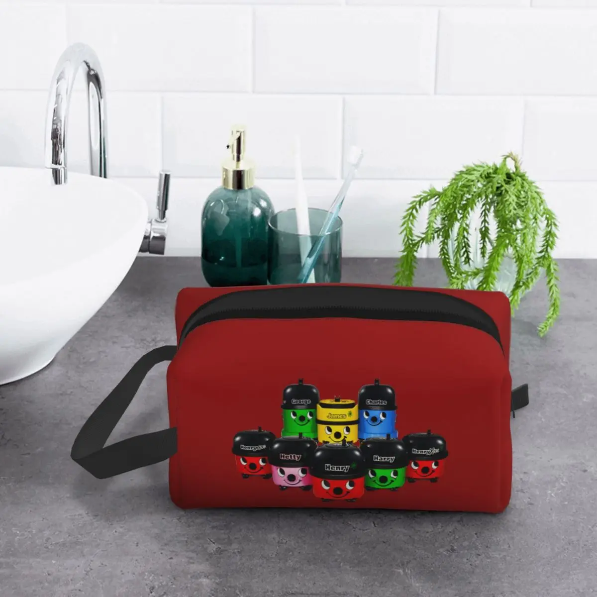 henry-hoover-e-amigos-bolsa-de-maquiagem-organizador-de-cosmeticos-armazenamento-dopp-kit-de-higiene-pessoal-bolsa-de-cosmeticos-estojo-de-lapis