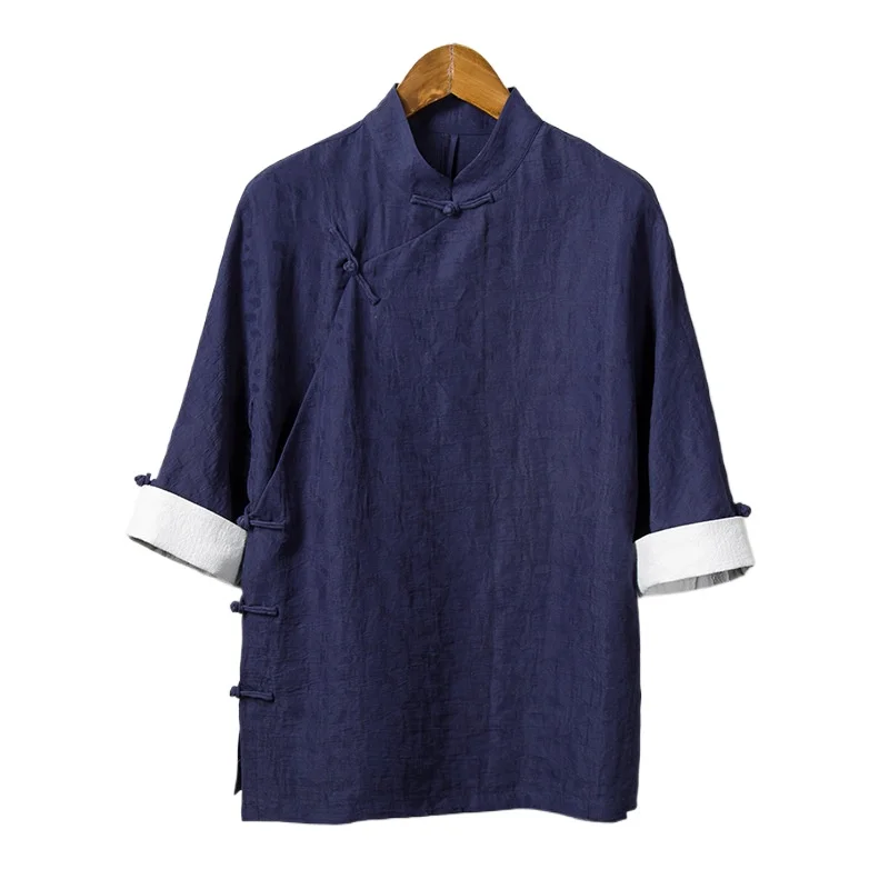 

Spring and Summer New Chinese Style Men's Casual Fashion Personalized T-shirt