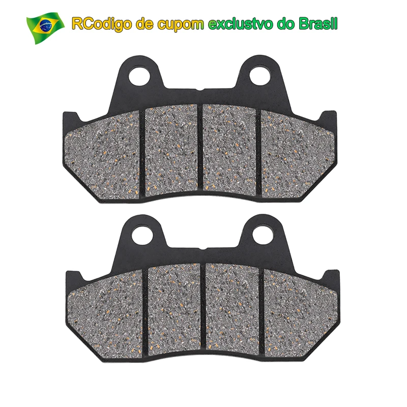 1 Par Da Motocicleta Almofadas de Freio Dianteiro Para HONDA CN 250 Hélice CM 400 C CX 500C Personalizado CB CM CMX 450 450C 450SC Motor Peças freio Pad