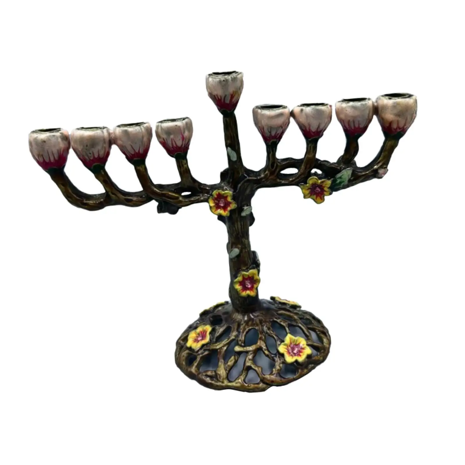 Menorah Candelabrum Candelabra Decoration Desktop Living Room Parties 9 Head