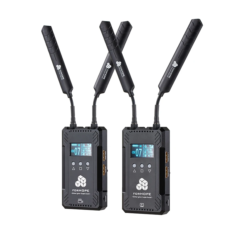 FORHOPE Xm1000 Hdmi-compatible Wireless Transmission 300 Meters Monitoring Low-latency Live Streaming Wireless Image