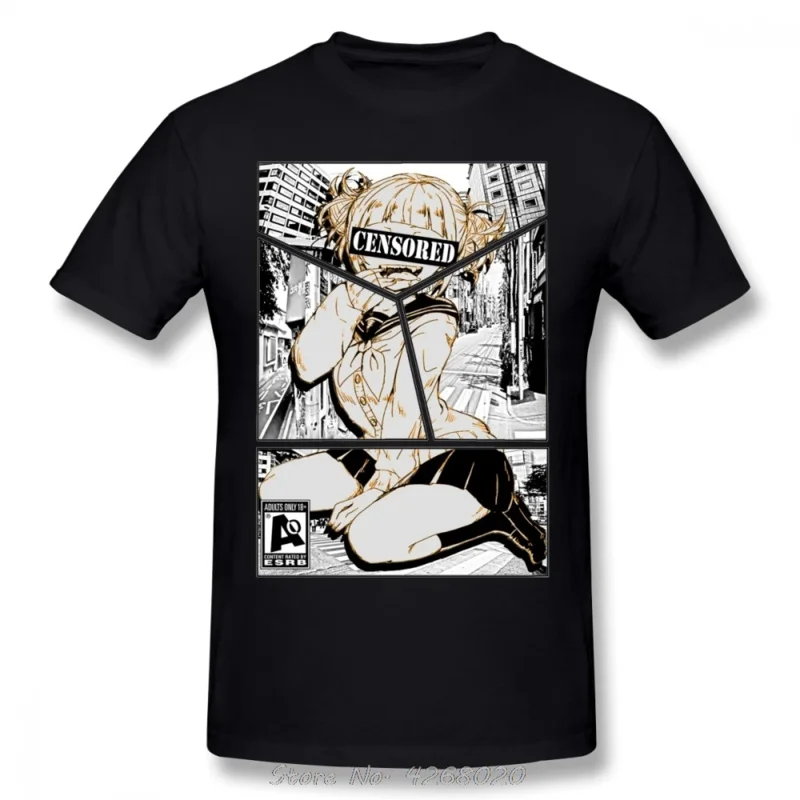 Sugoi, коллекция 431 года, футболки Himiko, модная Винтажная Футболка Boko no футболка «Герой» с круглым вырезом, горячая Распродажа, Аниме футболки в стиле Харадзюку