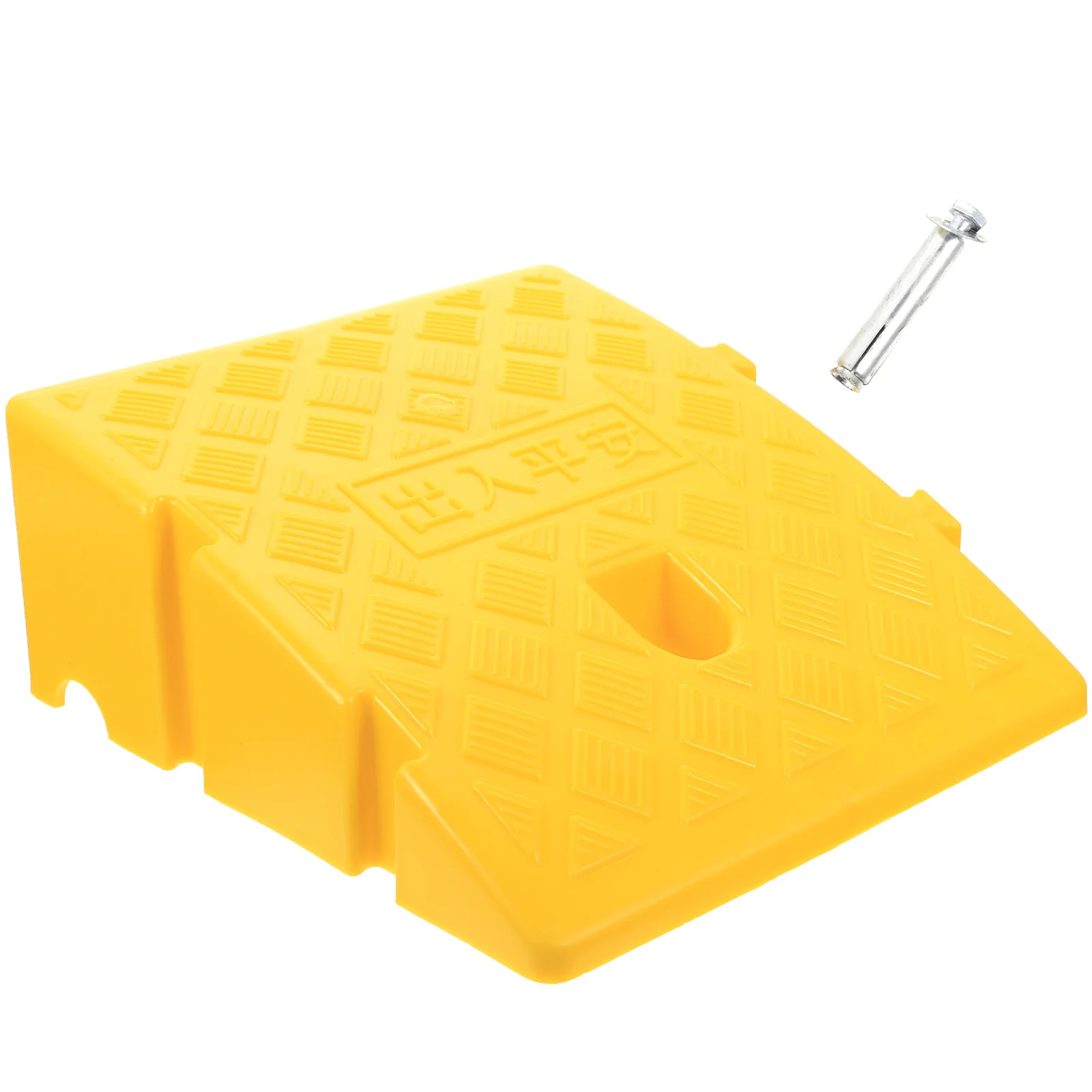 

Pvc Heavy Duty Threshold Mat Portable Outdoor Loading Ramp For Driveway Garage Shed Vehicle Wheelchair Car Curb Ramp