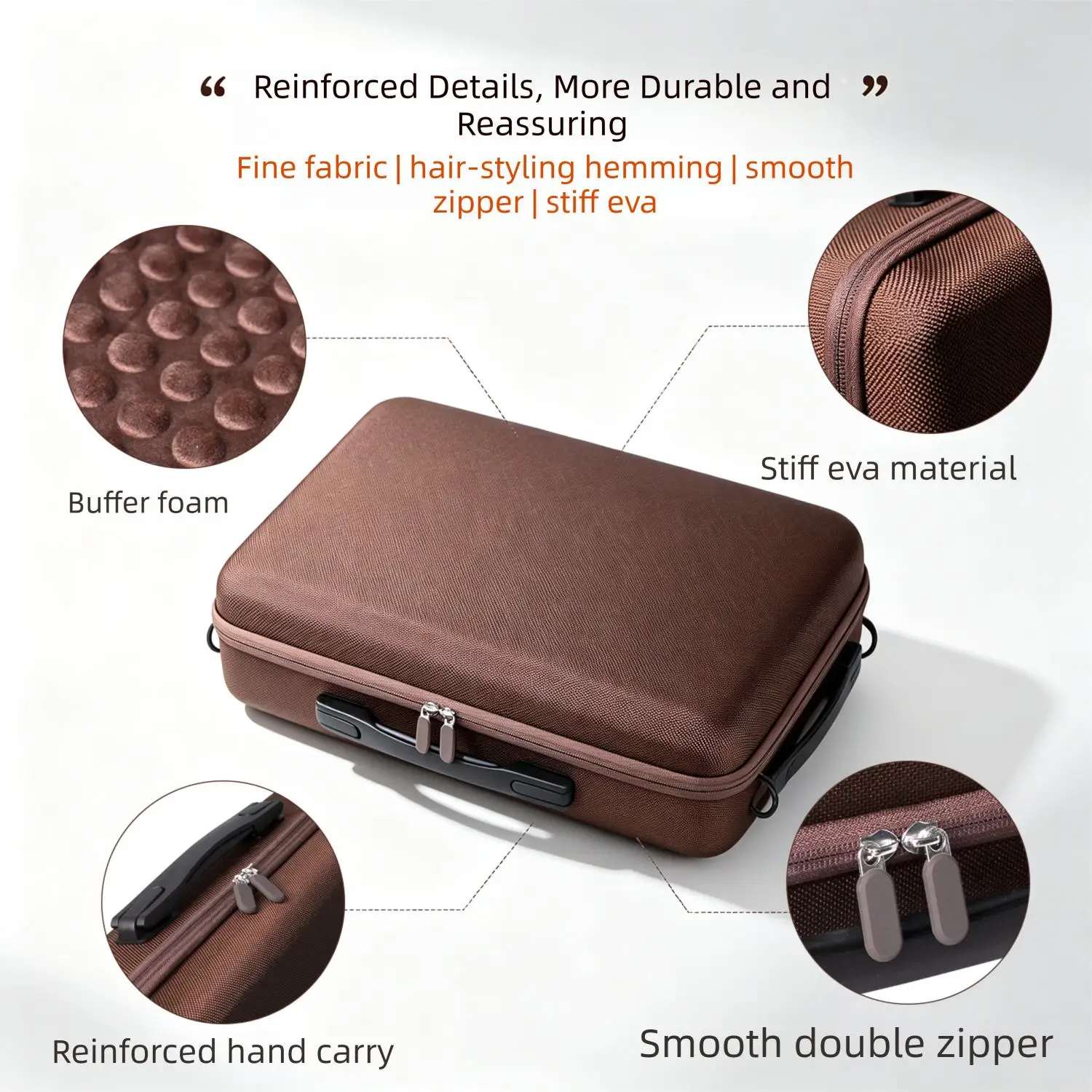 Portable Hard-Shell Storage Case For 20 Smartphones Anti-drop Waterproof Protective Carrying Bag Phone Organizer Accessories