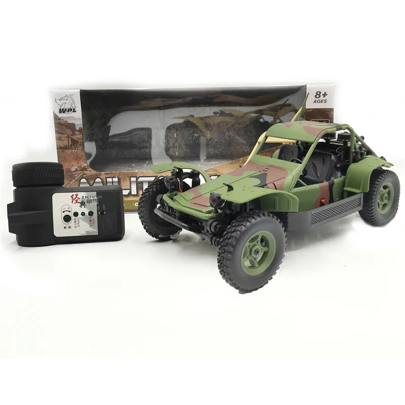 

Wpl Wp-14 Rc Car Assault Combat Vehicle 280 Motor Full Scale Radio-Controlled Car Military Toy Gift For Kids Adults
