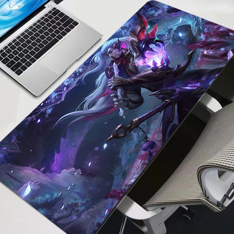 League of Legends Yasuo Mouse Pad Computer Gaming Keyboard Rug XXL Anime Desktop Protector Mat Laptop Accessories Gamer Mousepad