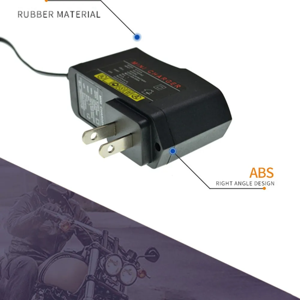 

1pcs Charger 74.0 X 28.0 X 42.0mm ATVs Battery Cars For 12V For Motorcycles Lawn Mowers Overvoltage Protection