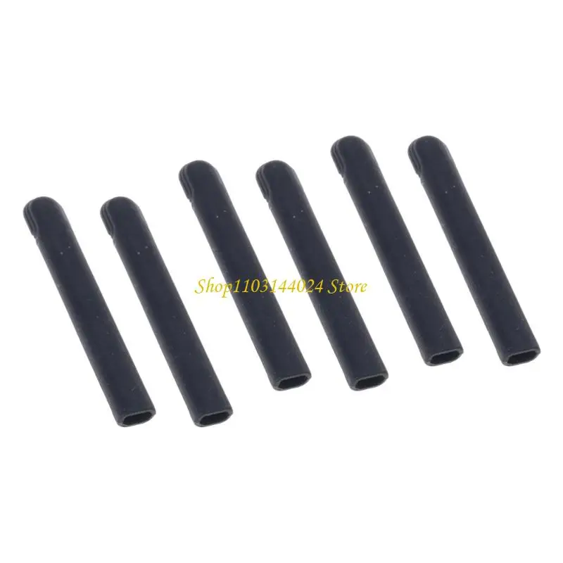 N5KE 3 Pair Silicone Eyeglass Ear Cushion AntiSlip Design Ear Pad for Sport Reading Eyewear Pads for Daily Glasses Secure