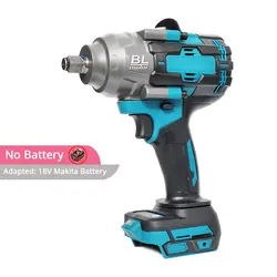 Industrial 2000N.m High Torque Electric Wrench Auto Repair Engineering Impact Wrench High Power Electric Wind Cannon，No Battery