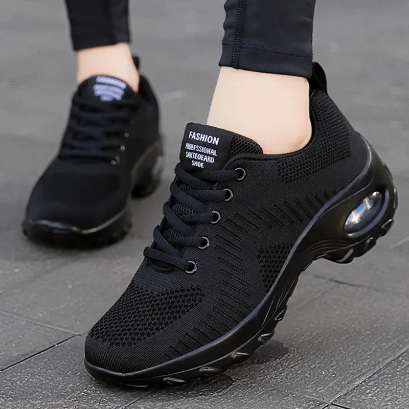 2023 New Sneakers Women Shoes Mesh Breathable Flat Anti-Slip Woman Sneaker Outdoor Trainer Female Zapatos De Mujer Sport Shoe