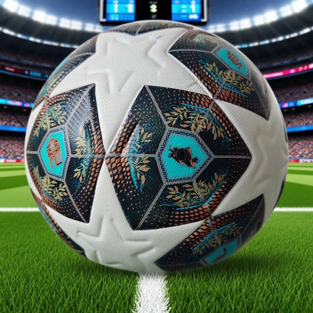 

Standard Size 4 Soccer Ball High Quality Soft PU Football Seamless Elastic Soccer Training Sports League Match Football Stuff