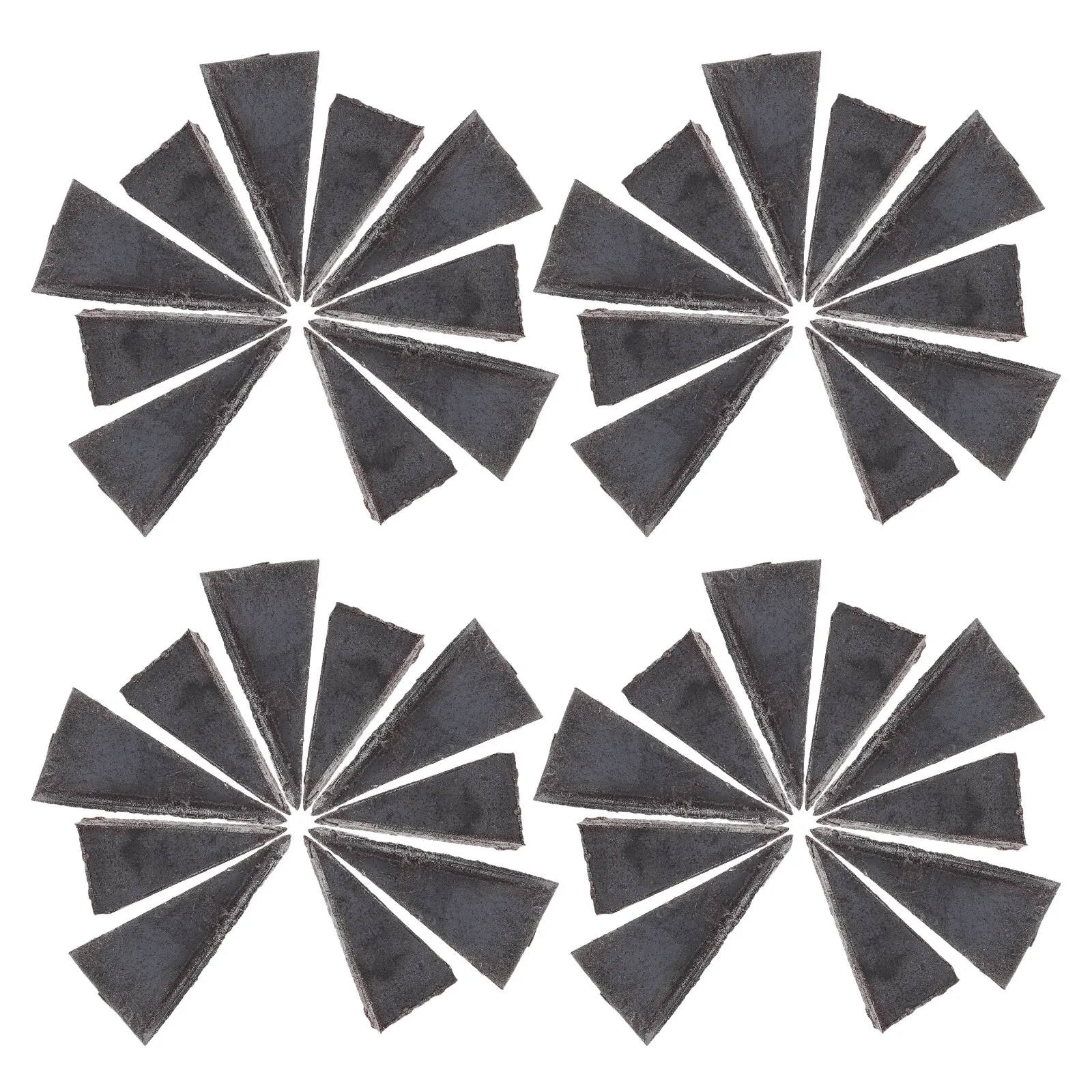 40Pcs Metal Triangle Hammer Wedges Taper Shim Anti loose Fastener For Axe Hammer Handle Fixing Blacksmith Carpentry Repair Spare