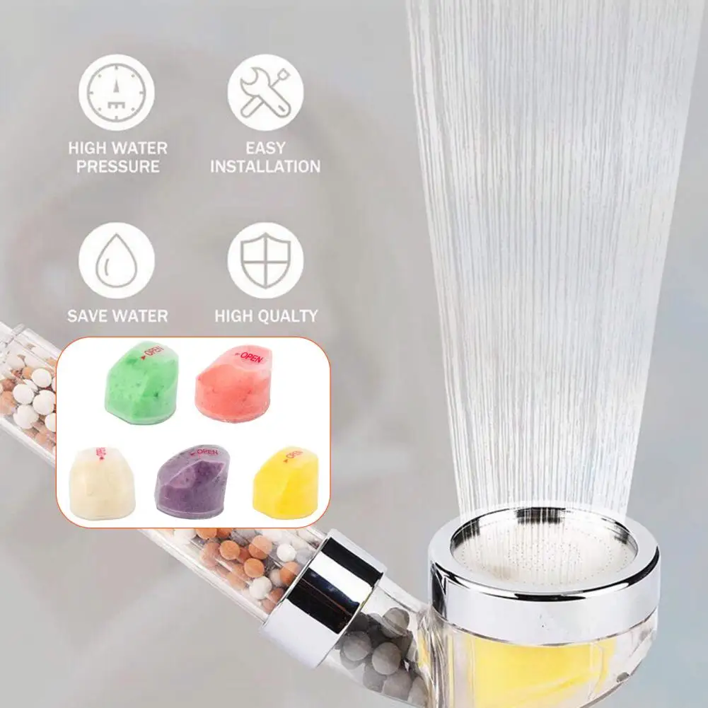 Practical Universal Shower Filter Element Effective Vitamin C Shower Aromatherapy Filter Cartridge Revitalizing Body