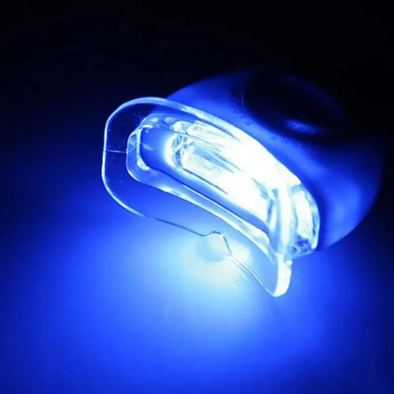 Mini LED Cold Light Tooth Whitening Kit LED Blue Tooth Whitening System and Oral Gel Pen Teeth Whitening Agent Tools