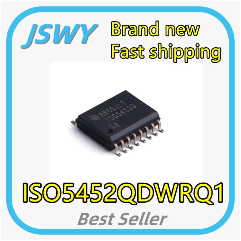 (3/30 pieces) ISO5452QDWRQ1 ISO5452Q SOP-16 Gate Driver IC Chip Brand New Electronics Fast Shipping
